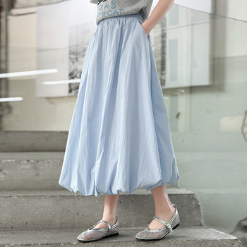 ເດັກຍິງ summer skirt bud skirt ບາງໆແບບຄົນອັບເດດ: 2026 ໃຫມ່ຂະຫນາດກາງແລະຂະຫນາດໃຫຍ່ຊຸດເດັກນ້ອຍ versatile ແນວໂນ້ມຂອງເດັກຍິງ