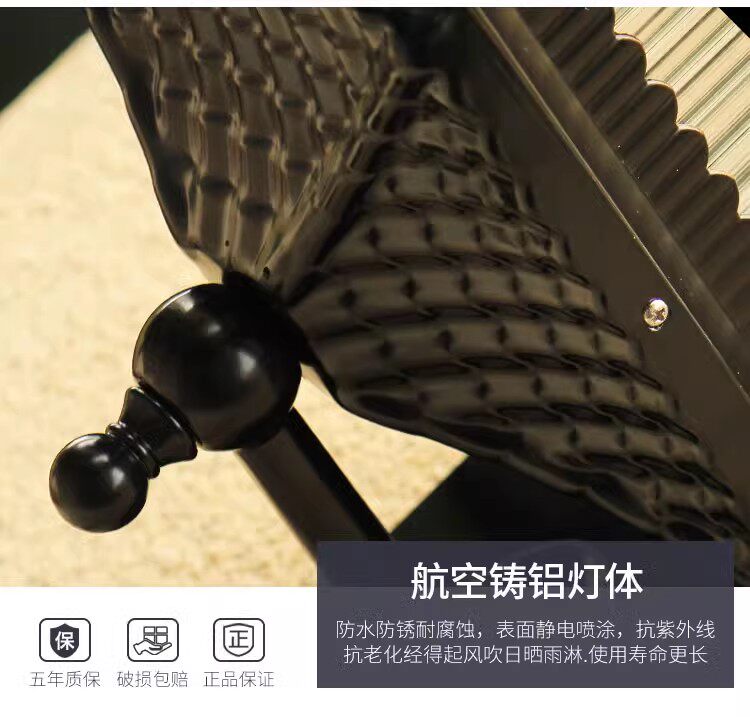 Открытый стене 新中式太阳能户外灯防水室外壁灯复古墙灯别墅走廊花园庭院阳台灯