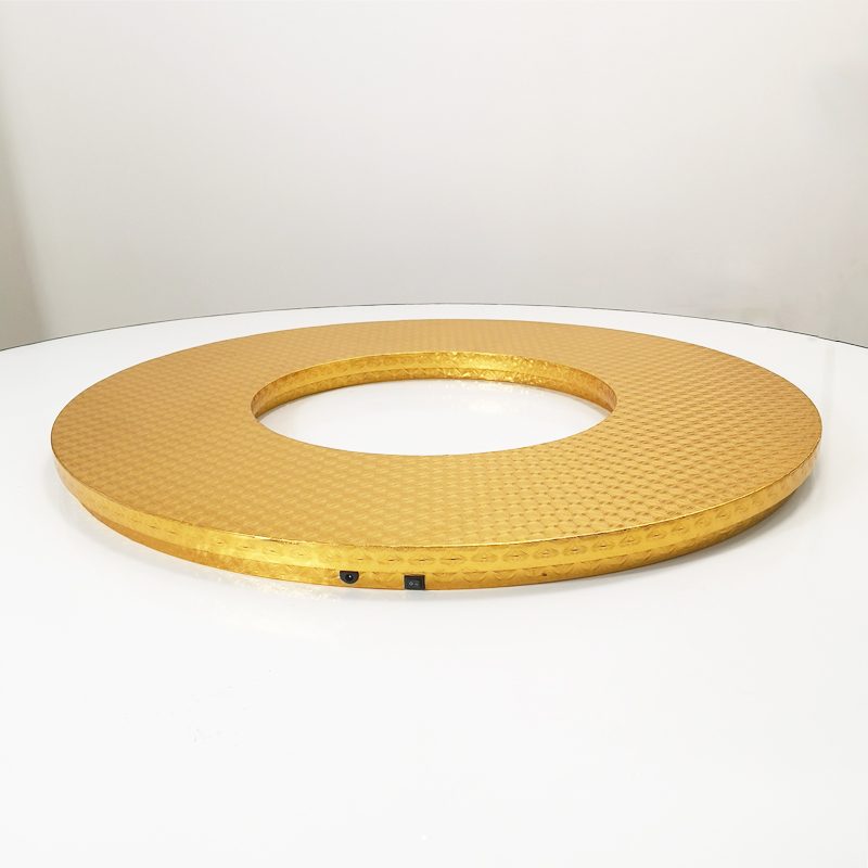 Remote control, electric intelligent touch speed control, charging, dynamic turntable, wine hotel, restaurant, canteen, box, restaurant, large round countertop