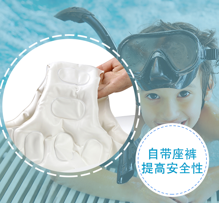 Trẻ em bơi vòng dày bé trai và bé gái phổ quát trẻ em hoạt hình bơm hơi bơi vòng bé xử lý vòng ghế - Cao su nổi phao boi