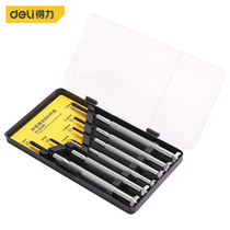 Del tool small precision set screwdriver screwdriver repair mobile phone computer glasses clock screwdriver DL3206