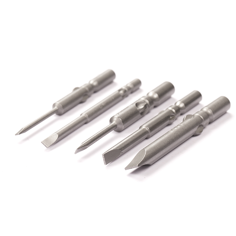 Nihigh Necal straight line Electric screwdriver head electric batch nozzle 6mm round handle screwdriver screwdriver head 10 only fit