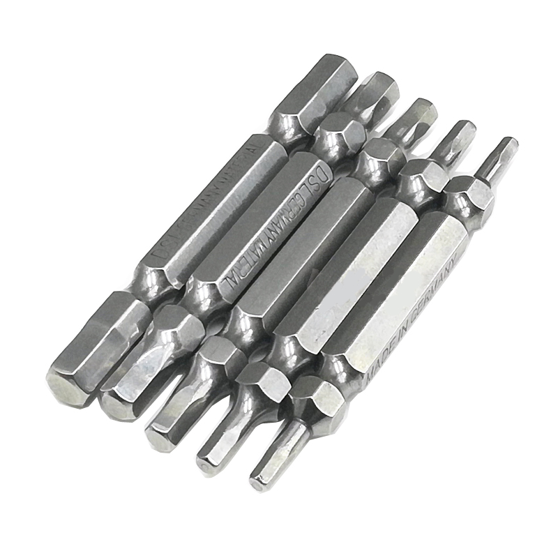De-type DSL double head electric batch head pneumatic screwdriver tip 65 length 200 long hexagonal screwdriver screwdriver head