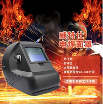 Witex 6080001 automatic variable photoelectric welding mask Head-mounted electric welding cap Solar light control welding welding