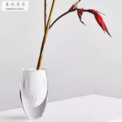 Simple modern Vase ornaments original design model room soft home accessories living room creative flower art art