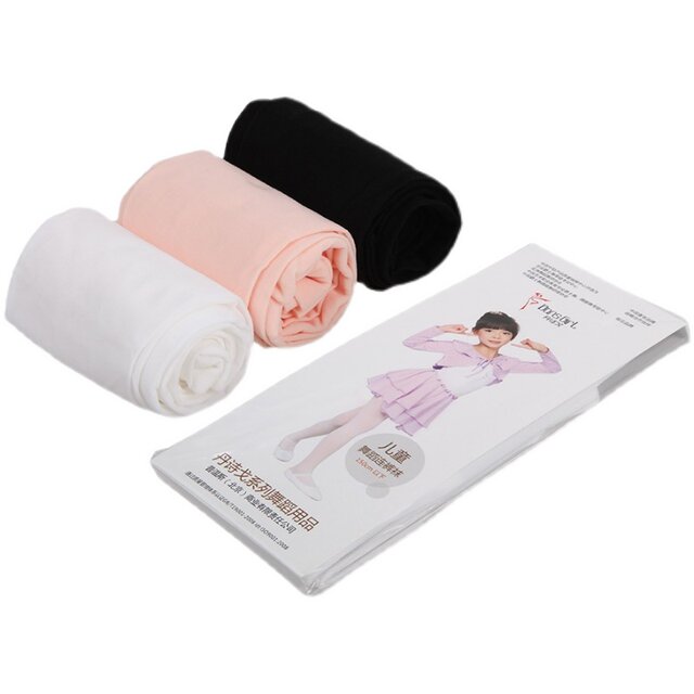 Danshige Dance Socks Kidsren's Professional Practice Socks Ballet Grade Examination Socks Velvet White Pantyhose Anti-Shedding