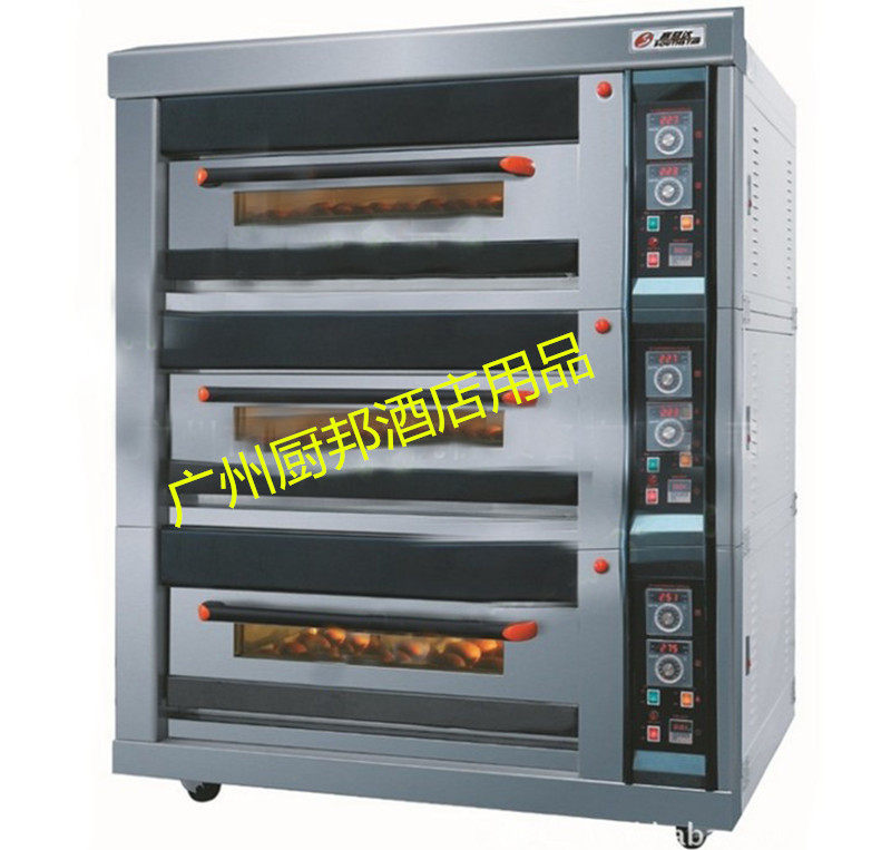 Sethda NFR-90H triple layer gas oven commercial gas oven triple nine-pan cake bread oven