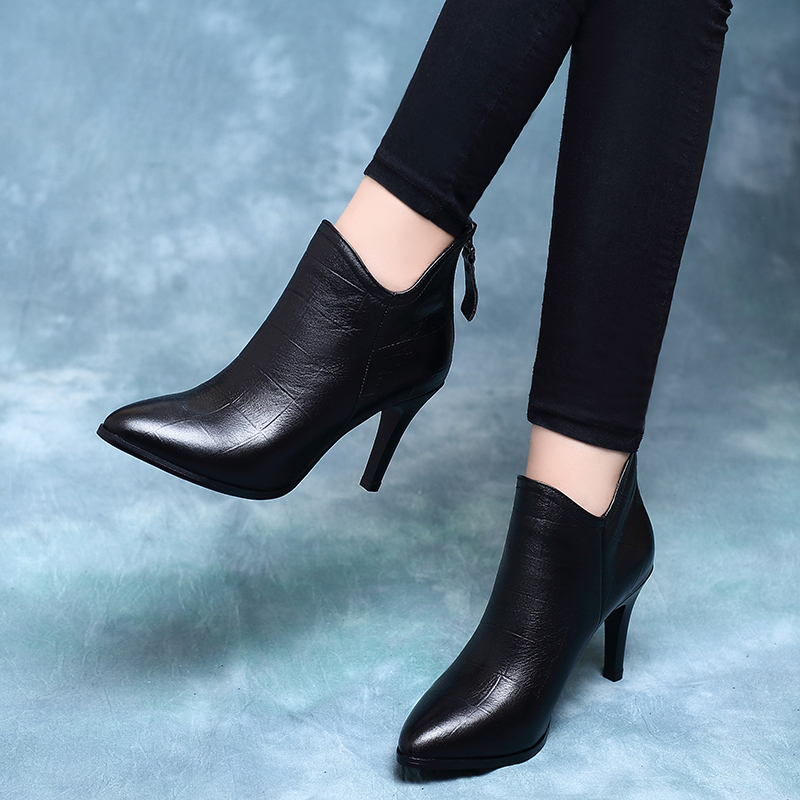 Bottes mi-saison femme en Caoutchouc - Ref 3251503 Image 1