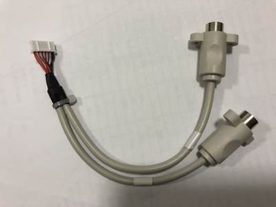 Hard disk data cable power cord U port 4 spelling power cord COM cable flap iron sheet USB1 minutes 2PS2 cable