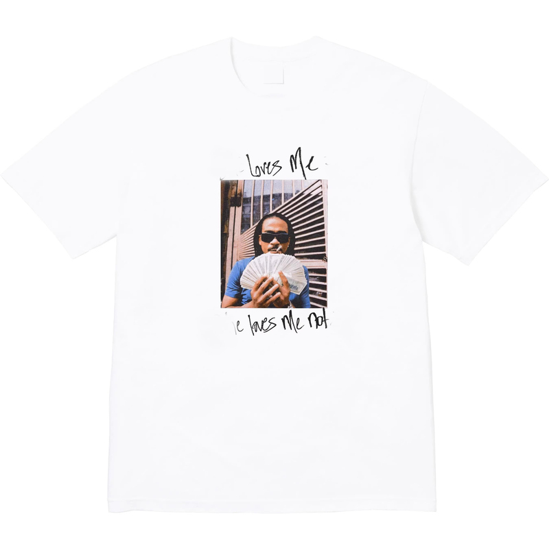 25Ss Max B Tee New York Legendary Rapper Character Photo Short-Sleeved T-Shirt for Men and Women Pure Cotton Bottoming