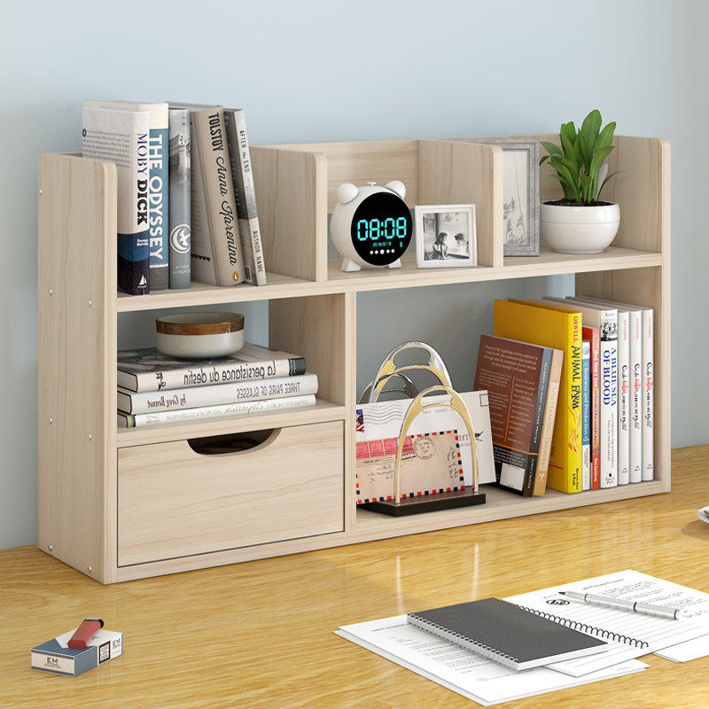 Desktop Bookshelves Home Students Multiple Floors Shelving Shelving Boxes Wooden Small Creative Little Racks Provincial Space