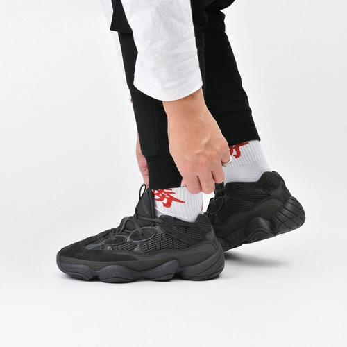 Off Yeezy Wastef Coconut 500 углеродные черные мужские черные самурайские женские туфли Putian High Resign