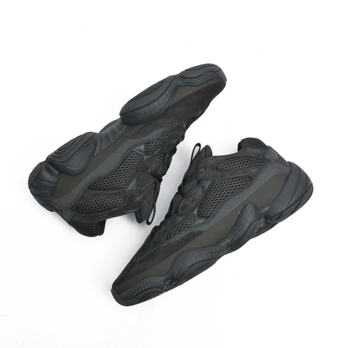 Off Yeezy Wastef Coconut 500 углеродные черные мужские черные самурайские женские туфли Putian High Resign