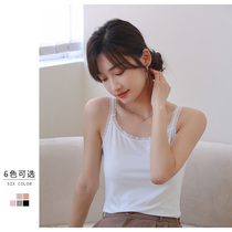 Lace camisole Vest Women 2020 Summer new slim slim bottoming sling female inner set foreign fashion ins