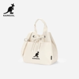 KANGOL Портативная вместительная и большая сумка через плечо, шоппер, на шнурках
