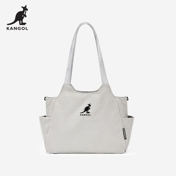 Kangol tote bag women's fashion casual all-match commuter bag single shoulder crossbody bag large capacity simple armpit bag