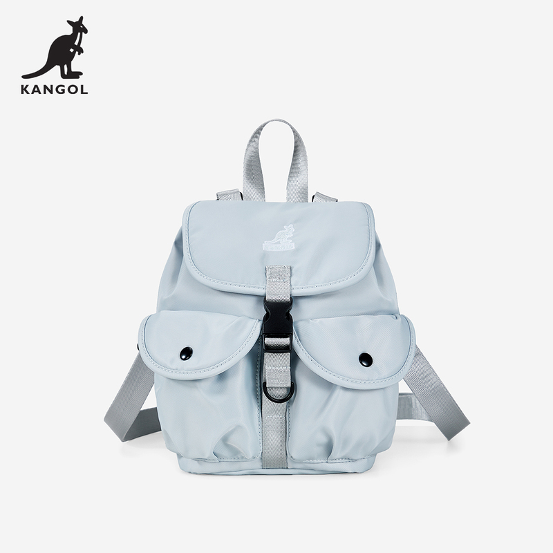 Kangol Mini Backpack for Women 2025 New Fashion High-End Niche Small Lightweight Sports Commuter Backpack