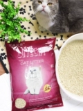 Тофу кошачий мусор любовь кошка кошка натуральная группа кошачья мусор 2,6 кг*6 мешков с зеленым чаем кукуруза Оригинальный вкус