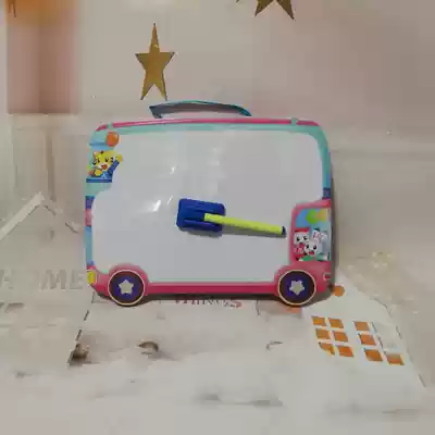 The new tiger painting board baby's first small drawing board painting Message Board erasable drawing board