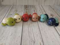 Baby bathing and playing water toys baby playing water clockwork swimming small turtle children swimming toy 0-1-