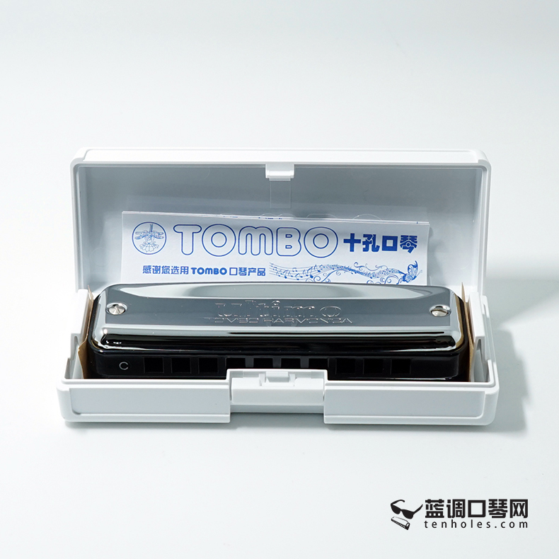 TOMBO Japan Tongbao ULTIMO 18,100 Kong Blues Blues Blues 10 Convent harmonica