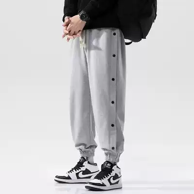 Sweatpants men's autumn new Korean version of the trend men's loose and all-match casual pants small feet basketball pants trend brand