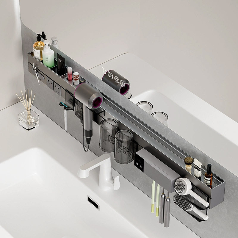 Bathroom Smart Mirror Cabinet Multi-Functional Integrated Storage Rack Toothbrush Sterilizer Hair Dryer Cosmetics Storage Rack Bathroom Smart Mirror Cabinet Multi-Functional Integrated Storage Rack Toothbrush Sterilizer Hair Dryer Cosmetics Storage Rack