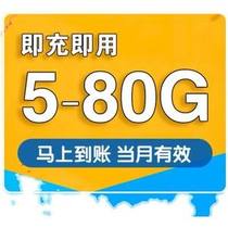 浙江移动流量共享4G.5G全国通用流量.月底最后一天22点前失效