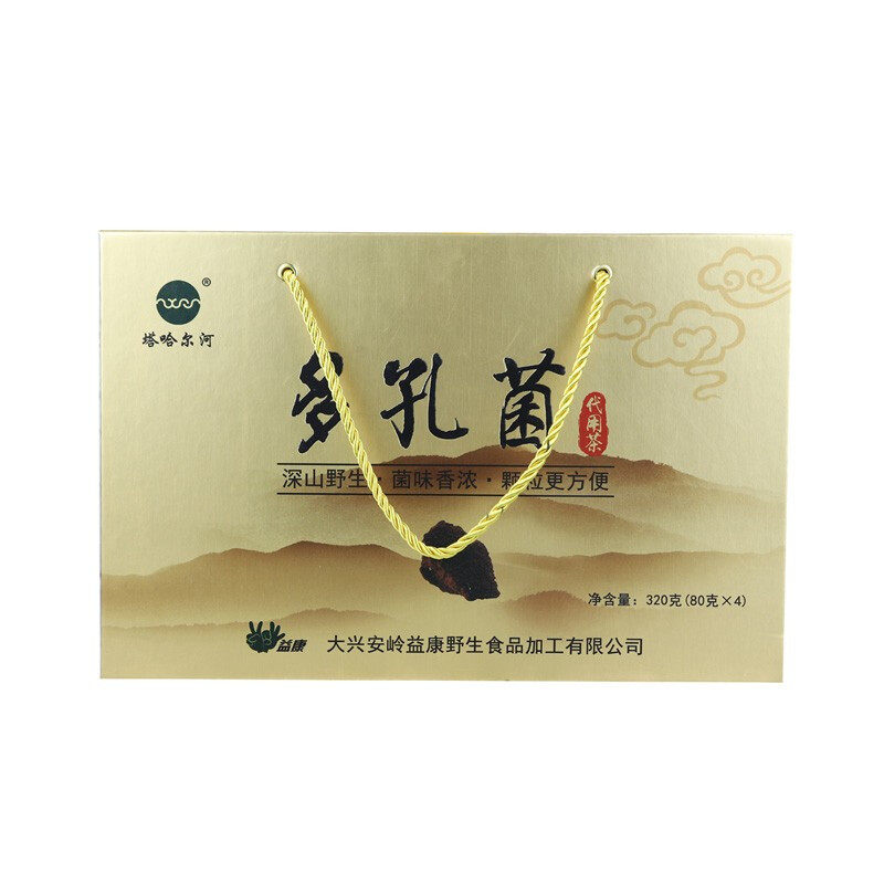 Tahar river polypore fungus tea 320g canned gift box Daxing Anling north and south dry goods birch and edible mushroom tea