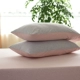 Sọc đan gối bông bông bông MUJI Tenjiku 48 * 74cm bông gối chỉ có một cặp single-shot 2 - Gối trường hợp gối cao su non cho người lớn