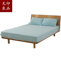 Li Muji Tianzhu giường bọt Khăn sản phẩm duy nhất trong một mảnh dệt kim bông bông nệm lò xo nắp bảo vệ - Trang bị Covers Ga phủ giường là gì