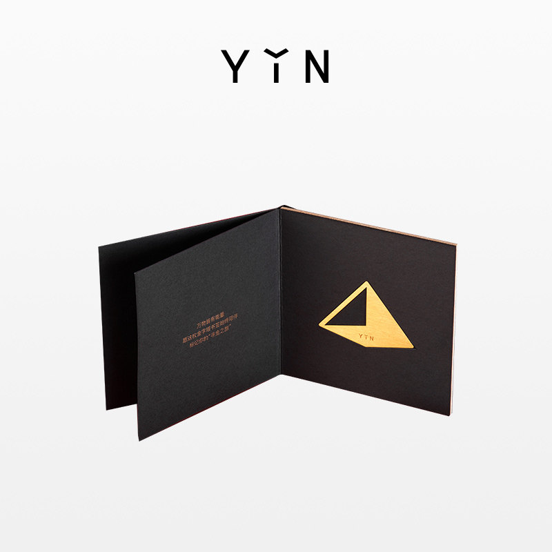 「中毒」ゴールデンハウスメタルブックマーク - 環境に優しい三角形パッケージ