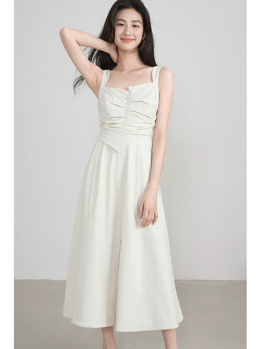 Летнее платье, черная длинная юбка, по фигуре, изысканный стиль