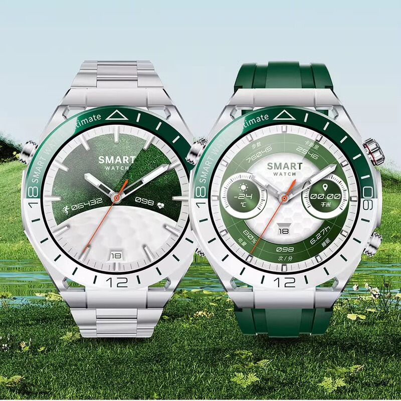 The New Top-Of-The-Line High-End Huaqiangbei Smartwatch for Men, Ultimate Master Edition, the New Green Field Legend