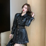 Демисезонная куртка, приталенный плащ, модный корсет, коллекция 2021