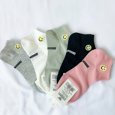 中筒冬纯棉袜可爱日系学院风运动ins潮袜