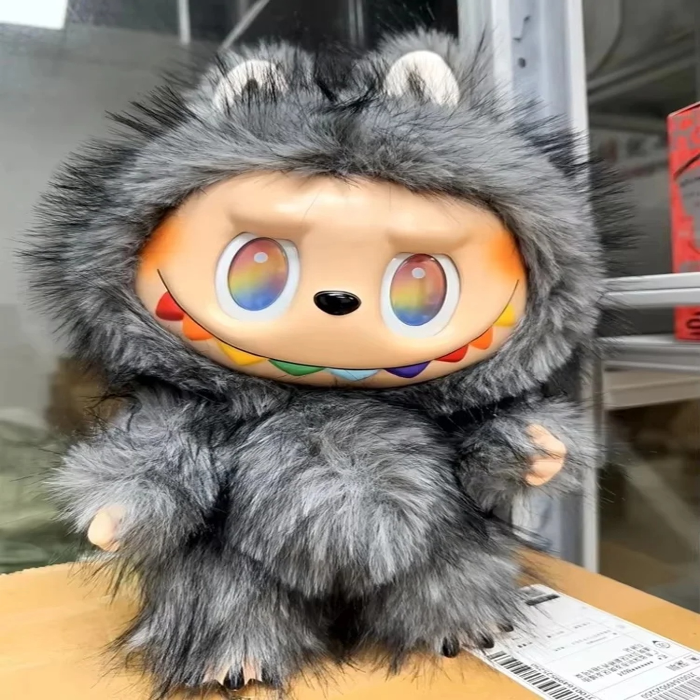 【LABUBU】⭐️ジモモ レインボー⭐️【38cm】 LABUBU】⭐️ジモモ レインボー⭐️【38cm】