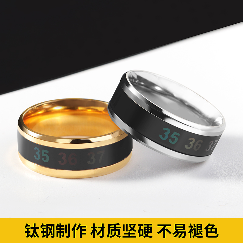 Bague homme en Acier au titane - Ref 3086342 Image 5