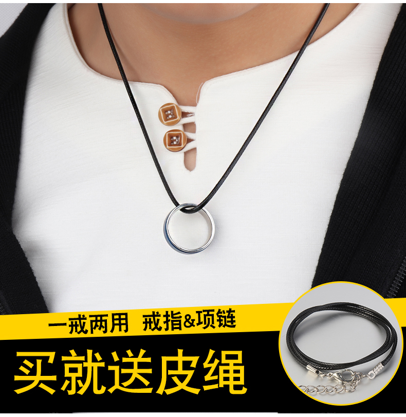 Bague homme en Acier au titane - Ref 3086490 Image 14