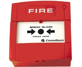 MCP-A IP67 5200031-01A Manual button CONSILIUM Contaxis fire alarm spot