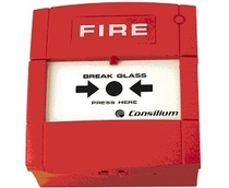 MCP-A IP67 5200031-01A Manual button CONSILIUM Contaxis fire alarm spot