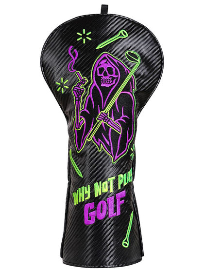 限量海外独款高尔夫球杆套一号木杆套木质球杆套杆头套保护套帽套