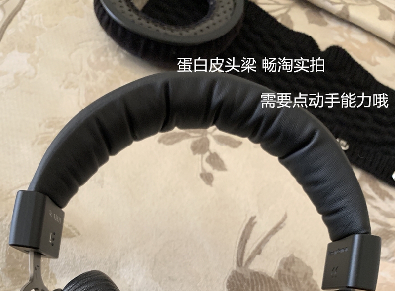 Headphone Headband Cover Suitable for Beyerdynamic Dt1990Pro Sponge Cover Dt1770 Pro Earmuffs Ear Pads