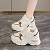 Platform Shoes for Women 2026 New Spring Style Platform Sneakers Lightweight Height-Increasing Dad Shoes Versatile Sports Shoes