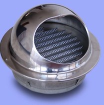 Outer vent cover exhaust roof vent 150mm kitchen pipe cap stainless steel diameter construction site flue Hood