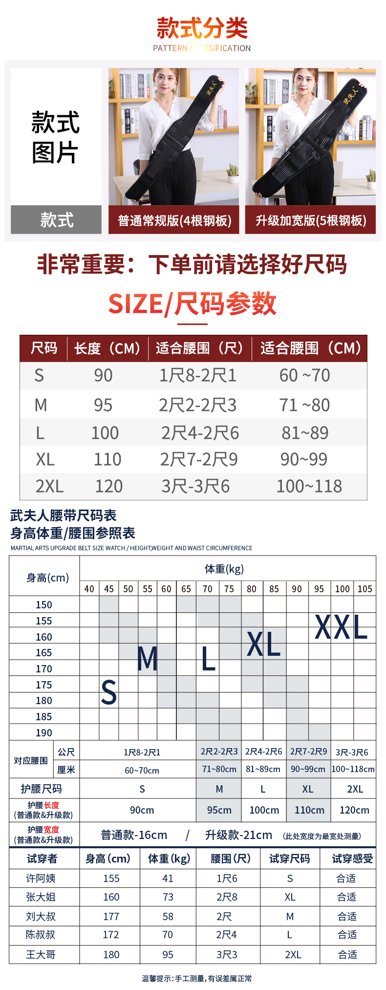 武夫人 医用级自发热磁疗护腰 图2