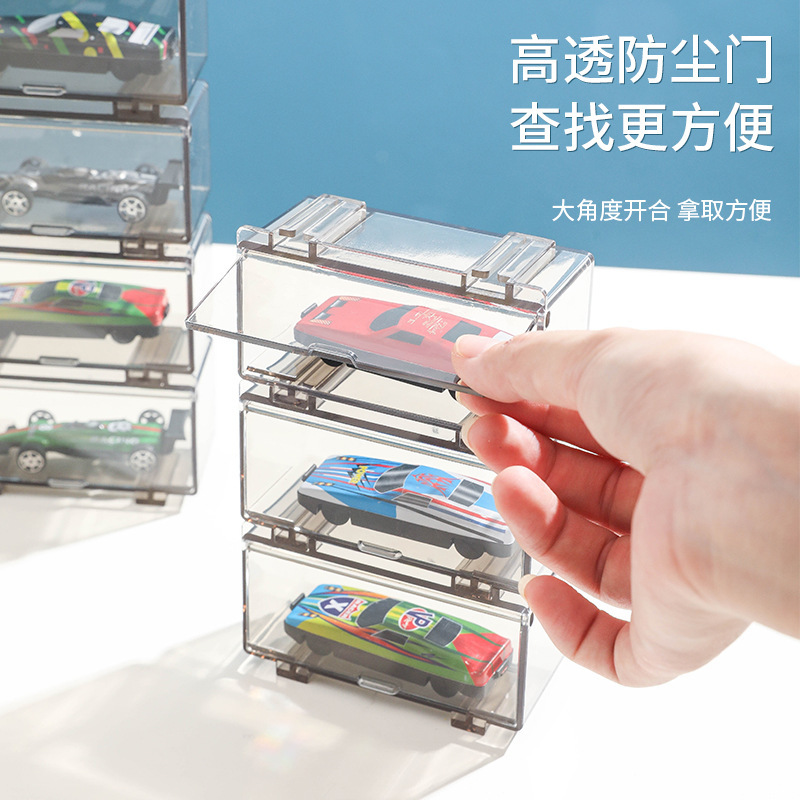 Domeka Matchbox 1:64 Alloy Car Model Dust-Proof Acrylic Domeka Toy Car Storage and Display Box Domeka Matchbox 1:64 Alloy Car Model Dust-Proof Acrylic Domeka Toy Car Storage and Display Box