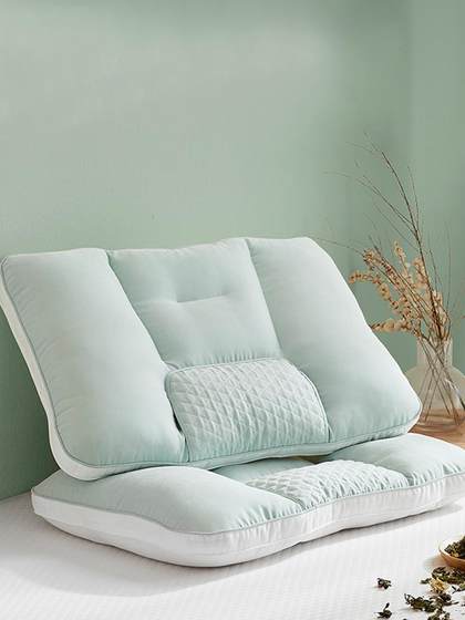 网易严选颈椎枕头枕芯护颈椎助睡眠睡觉专用艾草荞麦枕决明子草本