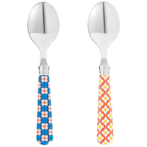 Net Facile à choisir pour les enfants en acier inoxydable Spoon Home Baby Meals Spoon Sweet Spoons Ice Cream Personality Tablespoon