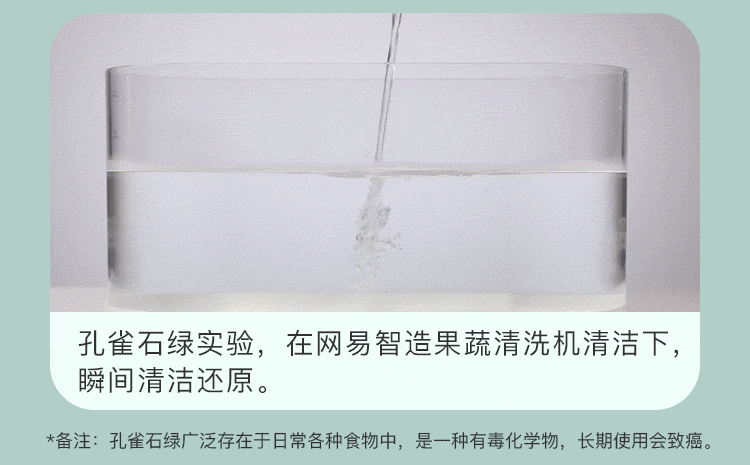 网易严选 杀菌净化去农药 洗菜机 双重优惠折后¥185包邮